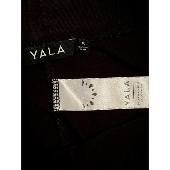 SET OF 2 | YALA "Nellie" Bamboo Full Coverage Leggings Black + Charcoal Gray S - Picture 5 of 5